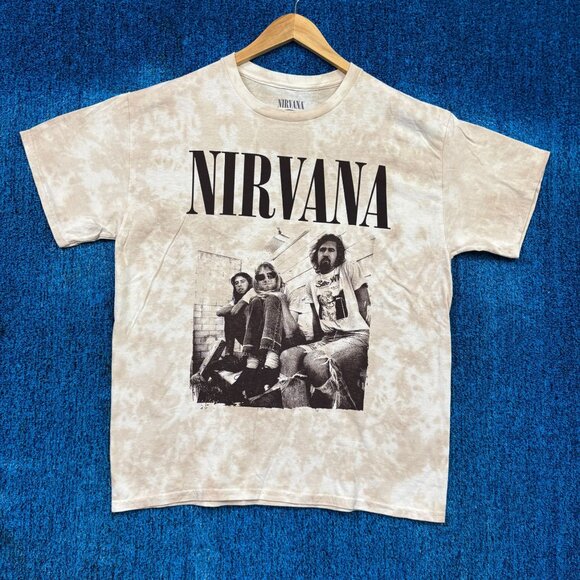 NIRVANA Other - Nirvana Nevermind Grunge Band Tie Dye T-Shirt Size Large